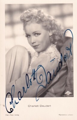 Charlott Daudert - FFV A 3766/1 - original signiert