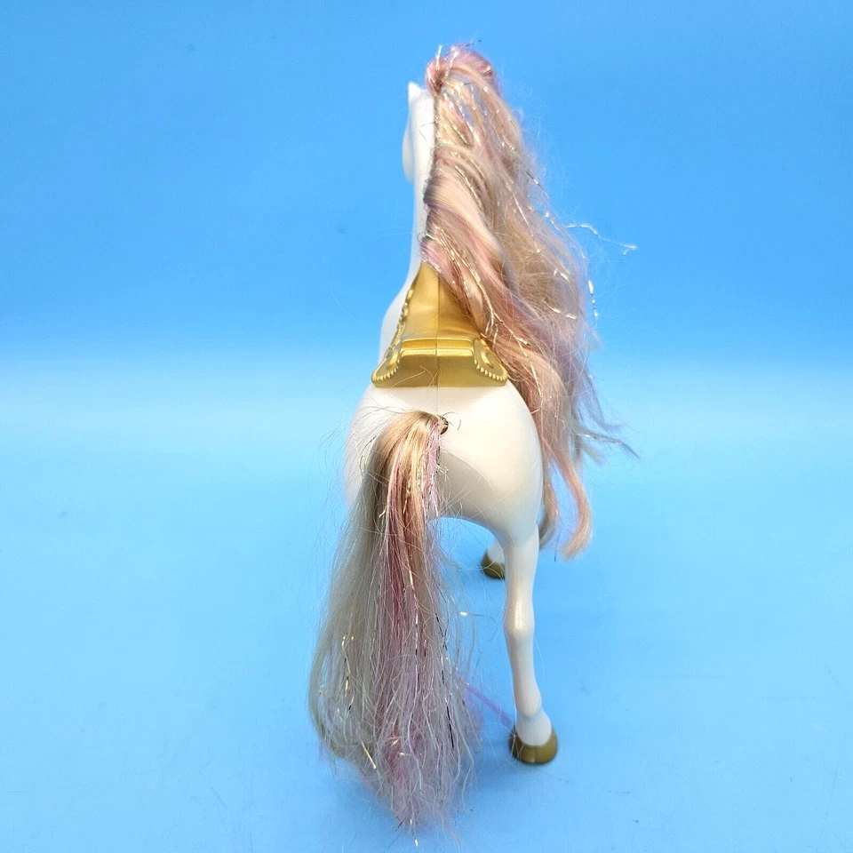 2006 Mattel Barbie Disney принцесса заколдованная белая лошадь 9» игрушка - Изображение 4 из 4