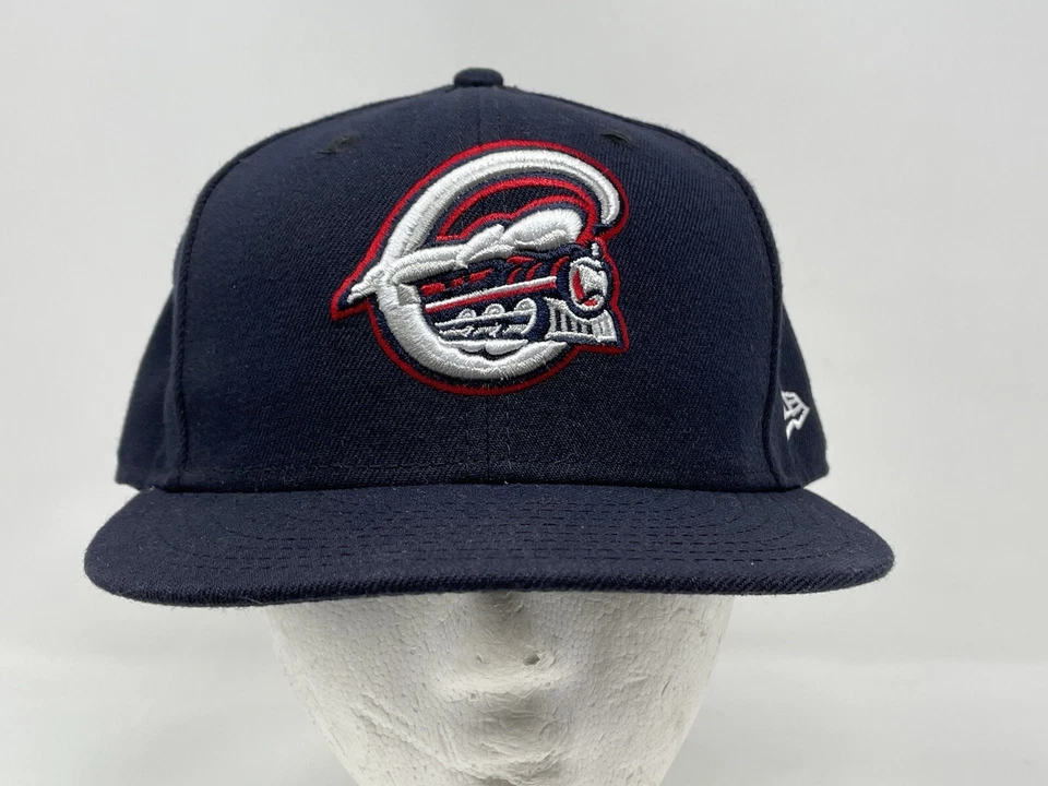 New Era Mens 59Fifty MiLB Syracuse Chiefs Fitted Cap Hat Size 7 5/8 - Image 2 of 4