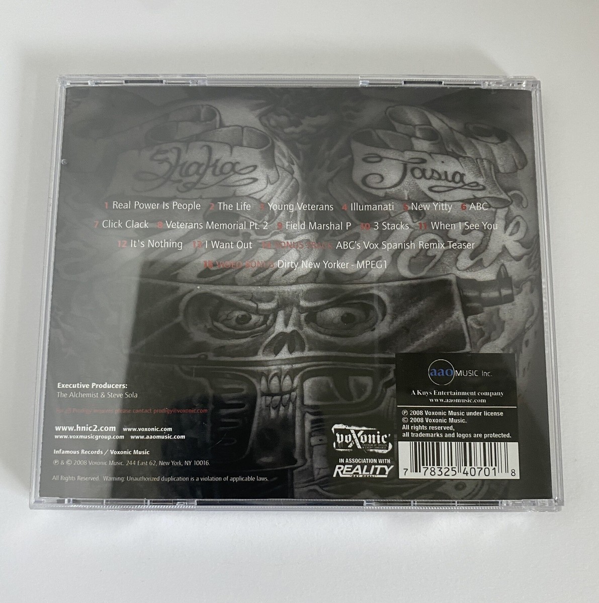 PRODIGY - Prodigy - H.n.i.c. Pt. 2 - CD - RARE 778325407018