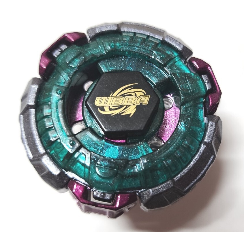 メタルファイトベイブレード　ダークブル　ガンメタVer WBBAフェイス メタルファイトベイブレード ダークブル ガンメタVer WBBAフェイス