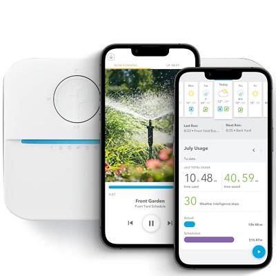 Rachio 3 Wi-Fi Sprinkler Controller, 16-Zone, Simple Automated Scheduling