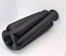 Small Didgeridoo - pocket size travel instrument, spiral compact yidaki Key of D