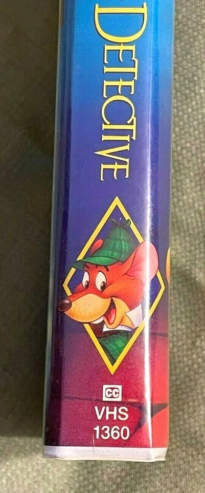 WALT DISNEY'S CLASSIC "THE GREAT MOUSE DETECTIVE" (VHS 1360) BLACK DIAMOND VIDEO - Image 4 of 4