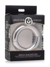 Mega Magnetize Stainless Steel Magnetic Penis Ring Erection Enhancer Magnet New
