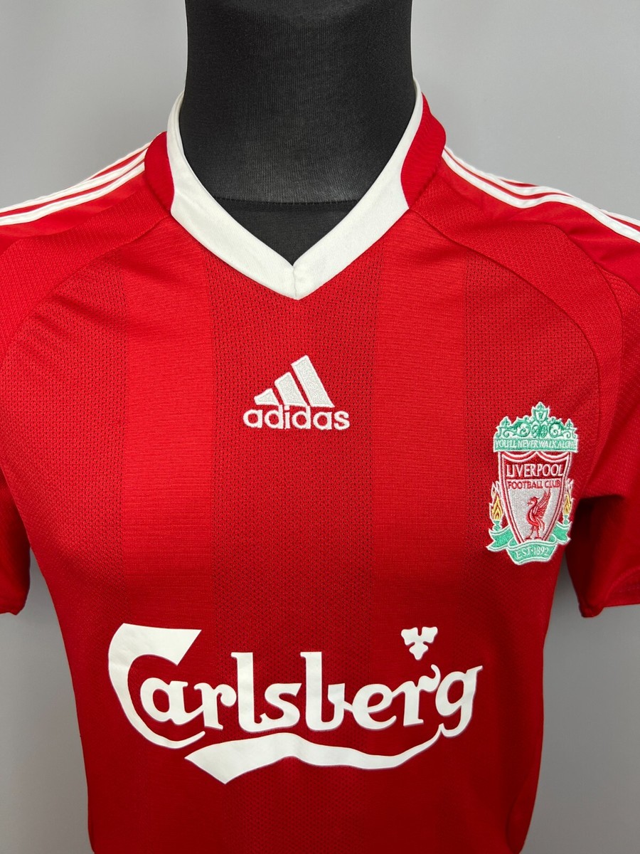 LIVERPOOL 2008 2010 HOME SHIRT FOOTBALL SOCCER JERSEY ADIDAS LIVERPOOL 2008 2010 HOME SHIRT FOOTBALL SOCCER JERSEY ADIDAS