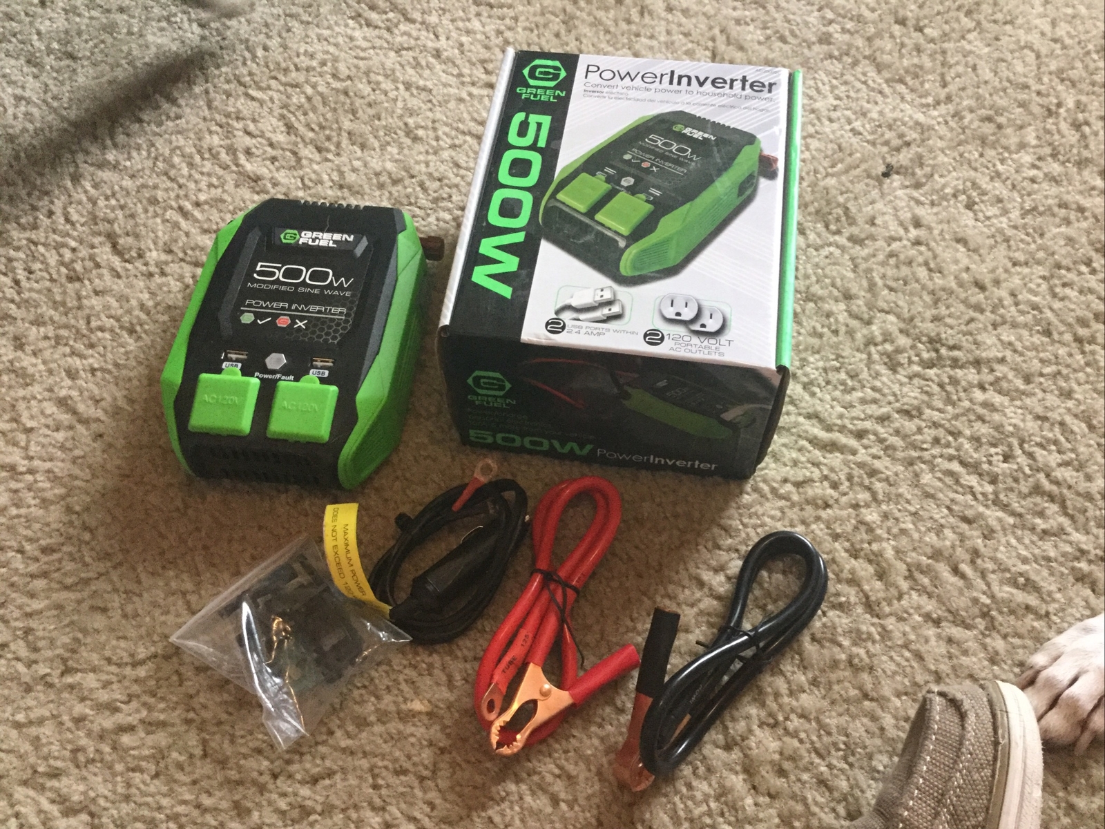 Green Fuel 500watt Power Inverter Ad20002g (ax) for sale online eBay