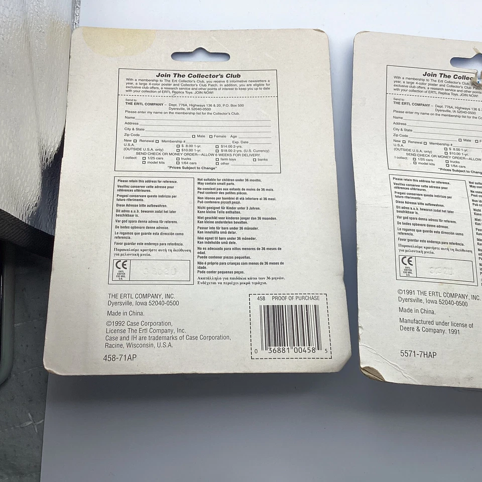 1990 Ertl Farm Machines 7130 Tractor And John Deere 4255 Tractor - Image 4 of 4