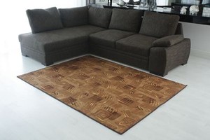Teppich Teppichboden Futura Braun 40 Wohnzimmer Jugendzimmer