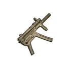 1994 GI JOE ROADBLOCK MEDIUM GUN  GOLD ACCESSORY