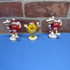 Vintage 1999&1988 Peanut Mars Candy Tube Topper Christmas Ornament Lot Of 3