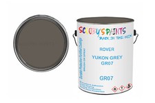 Classic Paint For Mg Mgc Gt Yukon Grey Gr07 Gr07 Car Spray Touch Up Tin Vintage