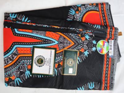 Afrikanische Baumwolle Print Fabrics Ankara Wachs schöne Farben Breite 115 cm