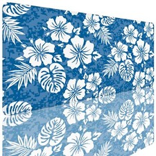 Hibiscus Flowers Large Mouse Pad 31.5x15.7" Hawaii Tropical Gaming Desk Mat