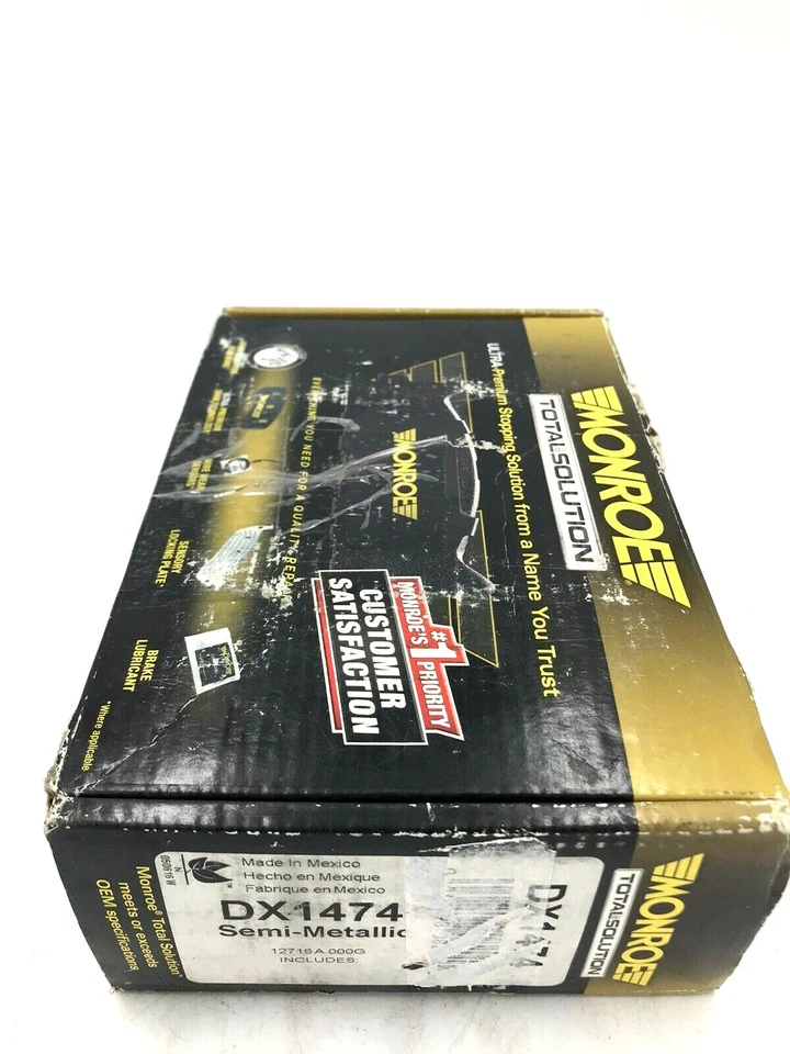 Frt Premium Semi Metallic Brake Pads Monroe DX1474 - Image 4 of 4
