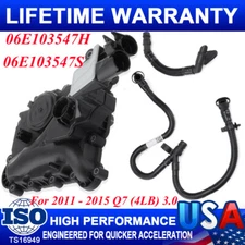 Oil Separator PCV Valve Vent Trim For 2011 - 2015 Q7 (4LB) 3.0 TFSI quattro New