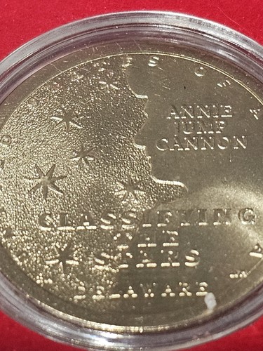 2019 P&D Delaware "Annie Jump Cannon" American Innovation Dollar Uncirculated - Picture 6 of 7