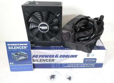 PC Power and Cooling Silencer 1200W ULTRA QUIET ATX PC Power Supply -OPEN BOX