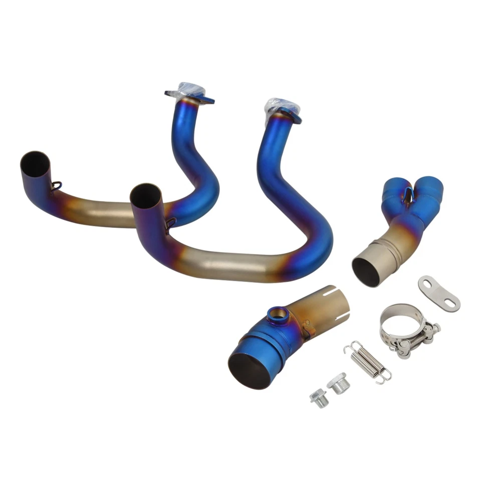 For Kawasaki Ninja 650 Z650 2017-2023 Full System Exhaust 51mm Header Front Pipe Foto 2 de 4