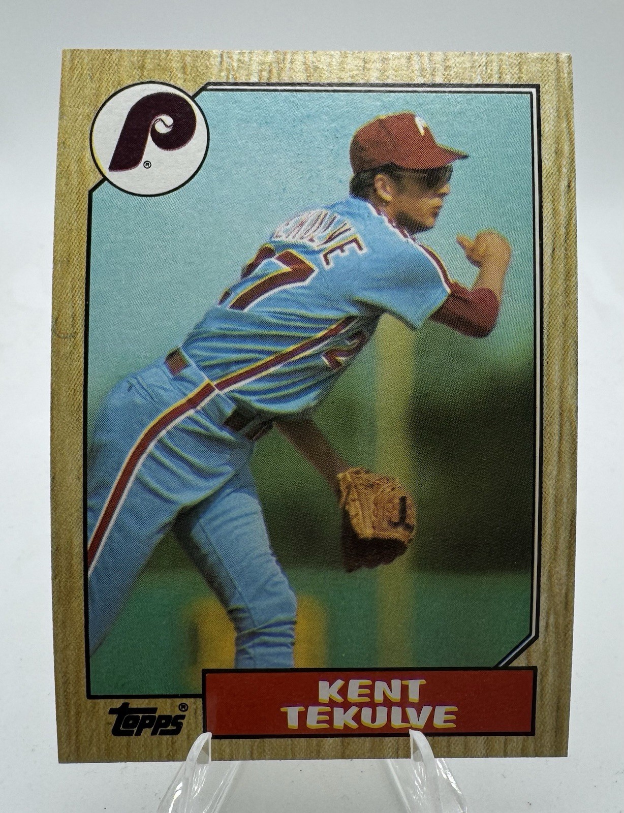Kent Tekulve Philadelphia Phillies #684 1987 Topps ⚾️
