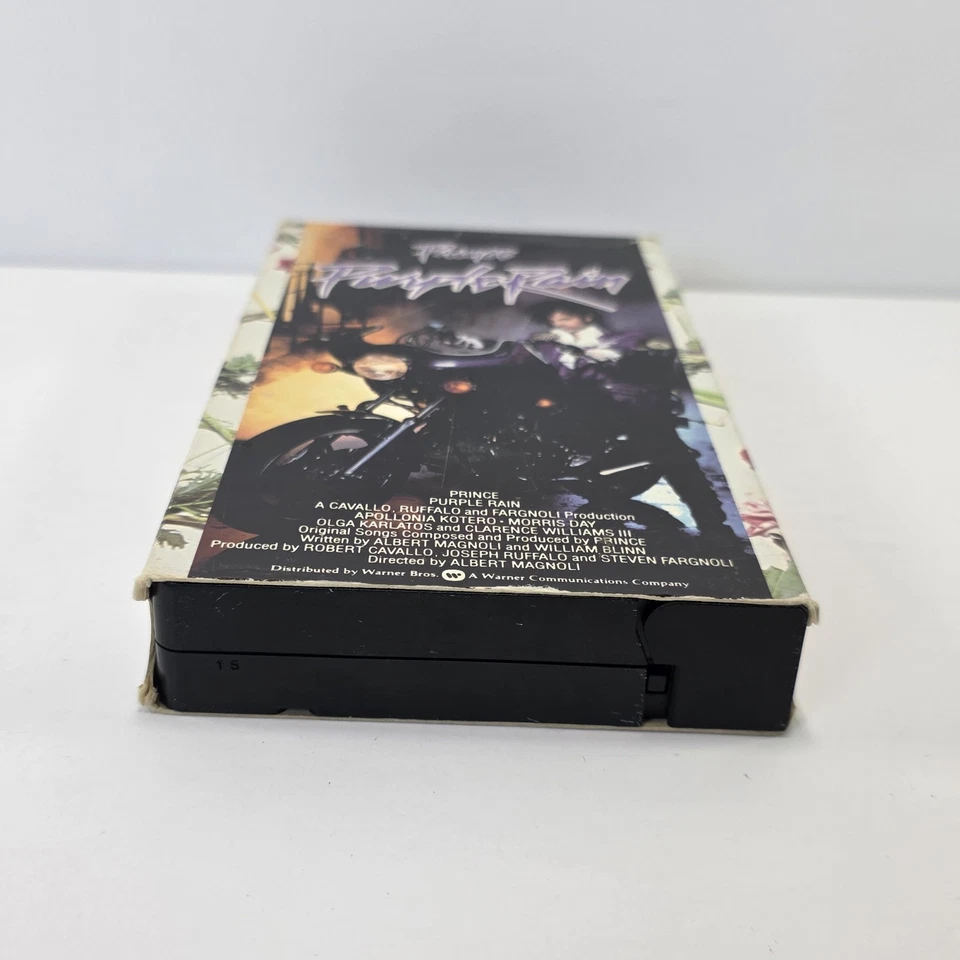 Purple Rain (VHS, 1984) Prince - First Print No Barcode Foto 3 de 4