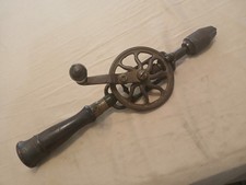 Antique Hand Drill  Woodworking Tool