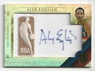 Alex English 2011 Panini Gold Standard Gold Logoman Auto /199 #2