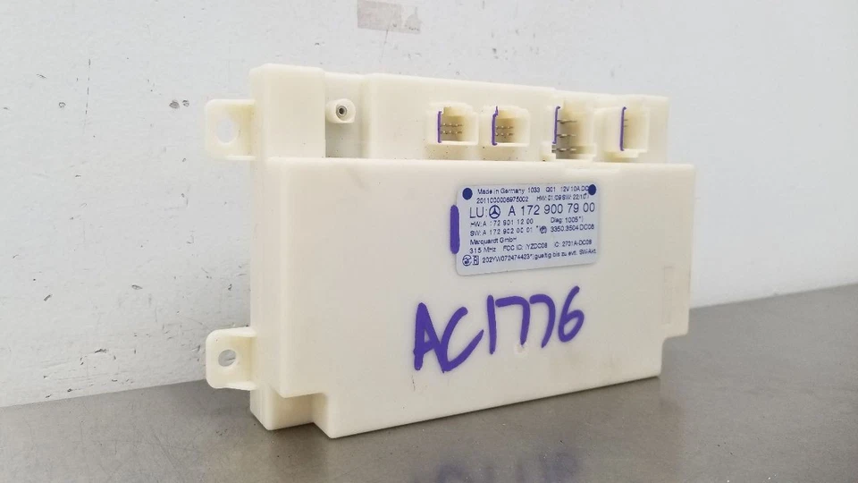 11 MERCEDES BENZ SLS AMG C197 MÓDULO DE CONTROL GO SIN LLAVE 1729007900 Foto 4 de 4