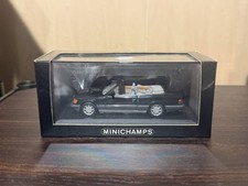 Minichamps 1/43 Mercedes-Benz E-Class Cabriolet 1994 Blue Black 430033530 Japan