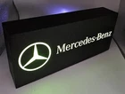 Mercedes-benz AMG Decor Man Cave Desk LED Lightbox USB Powered lighted sign shop