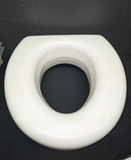 Brand New Healthsmart Raised Toilet Seat Riser That Fits Most Standard Bowls USA
