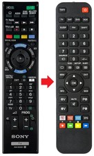 Fernbedienung passend für SONY KDL60W605B | KDL65W855 | KDL65X830B