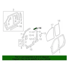 For Ram 1500 Classic 2019-2024 Mopar 55372478AA Right Roof Rail Reinforcement