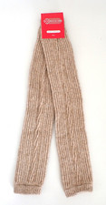 Made in Mongolia 70 Wool Leg Warmers Natural Thermal NEW