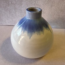 Blue Drip Glaze Ceramic Vases- Home Decor Contemporary