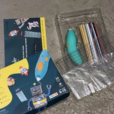 3Doodler Start+ Essentials Pen Set STEM 3D Printing Pen Kit w/ Filaments & Pad