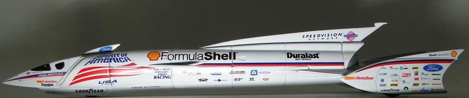 1 18 Ford Race Car Hot Rod Rocket Dragster Drag Jet Concept Metal Model12GT40 24 Foto 3 de 4