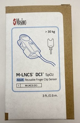 Masimo M-LNCS DCI SpO2 wiederverwendbarer Fingerclip-Sensor für Erwachsene