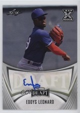 2021 Leaf Draft Base Auto Eddys Leonard #BA-EL1 Auto yl0