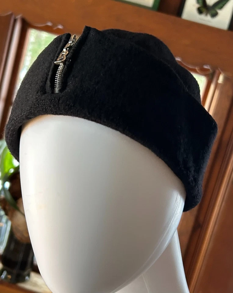 Gorra de esquí Bogner de lana de fieltro con cremallera Foto 3 de 4