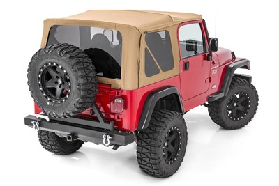 Rough Country Replacement Spice Soft Top for 97-06 Jeep TJ | Half - RC85350.70