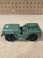 US ARMY Plastic Jeep TIM-MEE TOYS Made in USA