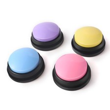 Voice Recording Button, Dog Buttons for Communication Pet Training Buzzer, 30...