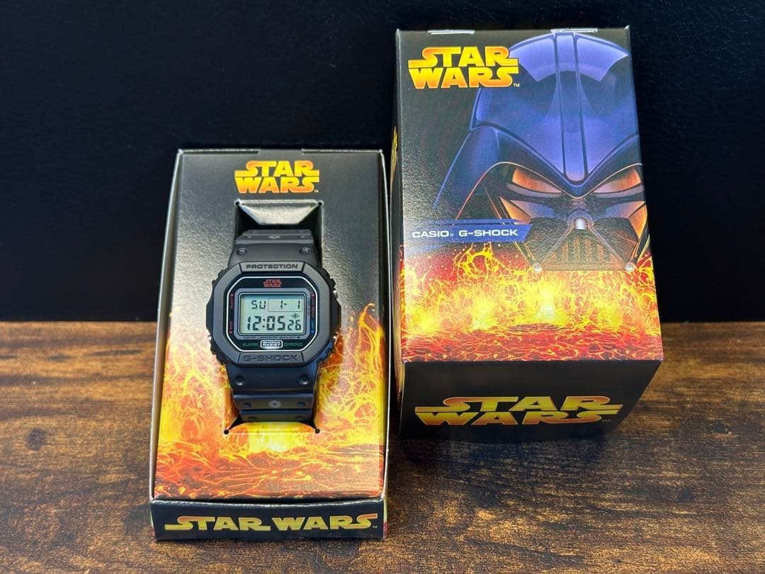 CASIO G-SHOCK STAR WARS limited Darth Vader specification | eBay