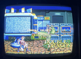 Double Dragon NEO GEO MVS Cartridge, Shockbox and Artwork Tested