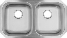 PROFLO PFUC207A Plomosa 32-5/16" Undermount Double Basin - Stainless Steel