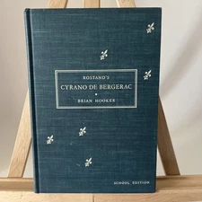 Cyrano de Bergerac by Edmond Rostand Brian Hooker Trans Holt 1950 School Ed
