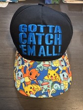 Pokemon Hat Gotta Catch  Em All Snapback Baseball Cap Youth Size
