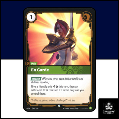 En Garde : 046/298 : Common : Riftbound : ENG