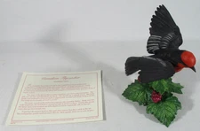 Lenox Garden Bird Collection Figurine VERMILION FLYCATCHER w/ COA